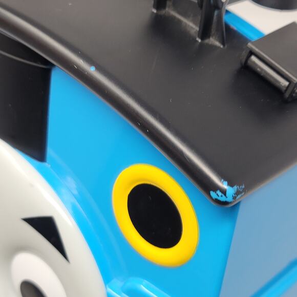 Thomas The Tank Engine 2004 Push and Go Thomas + Storage Case for Wood Trains - Picture 2 of 16